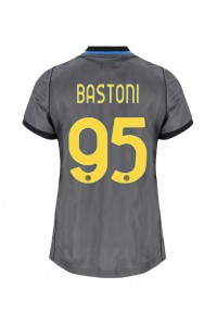 Inter Milan Alessandro Bastoni #95 Fotballdrakt Tredje Klær Dame 2026-27 Korte ermer